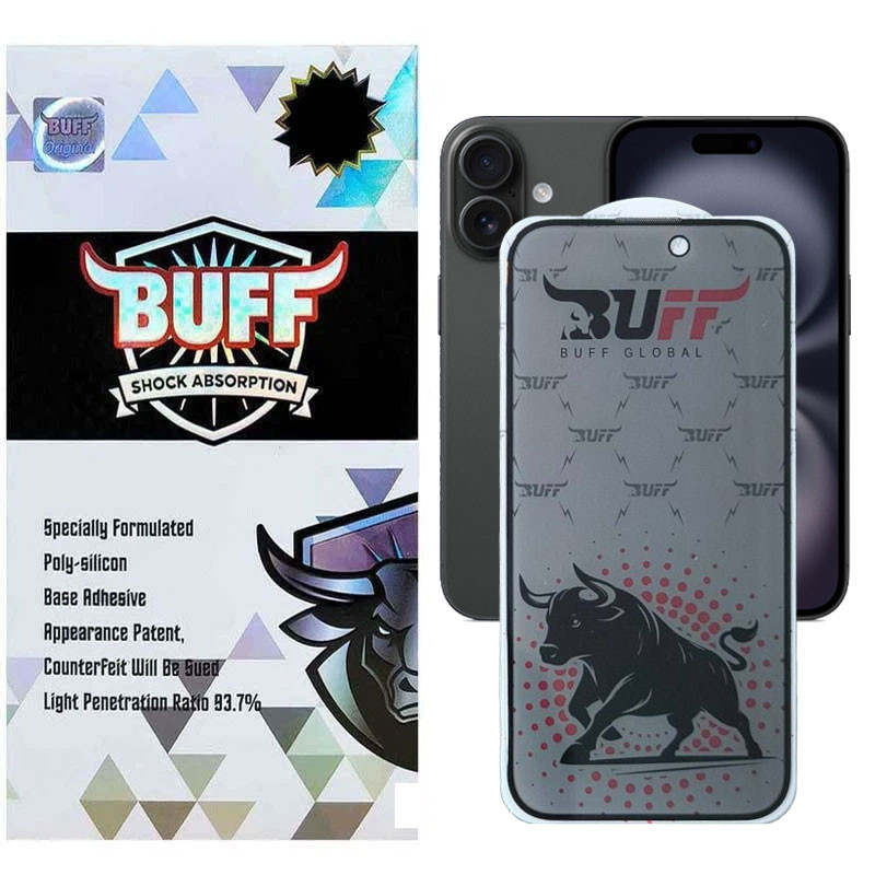 محافظ صفحه نمایش حریم شخصی بوف مدل Fighter Pri Pro-Guarantee مناسب برای گوشی موبایل اپل iPhone 16/ 15/ 14 Pro