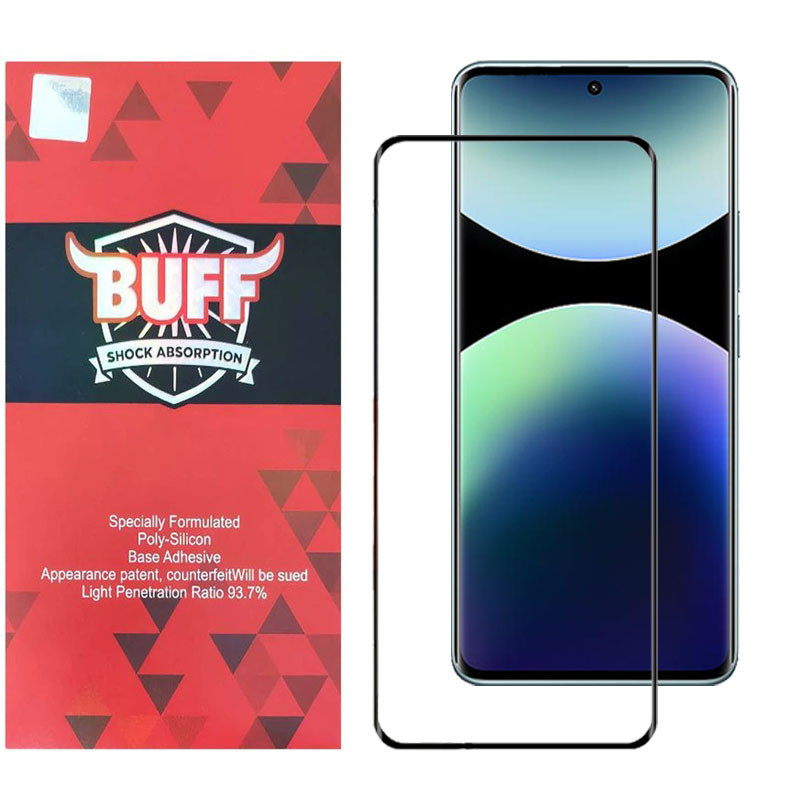 محافظ صفحه نمایش بوف مدل 5D مناسب برای گوشی موبایل شیائومی Redmi Note 14 Pro Plus/ Note 14 Pro 4G/5G / Poco X7