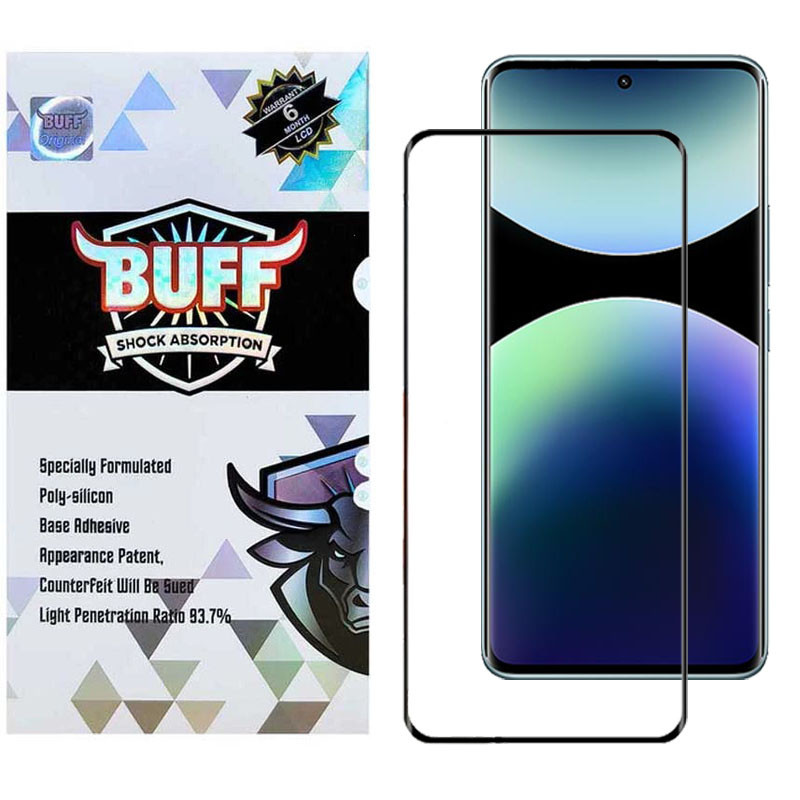 محافظ صفحه نمایش بوف مدل 5D-G مناسب برای گوشی موبایل شیائومی Redmi Note 14 Pro Plus/ Note 14 Pro 4G/5G / Poco X7