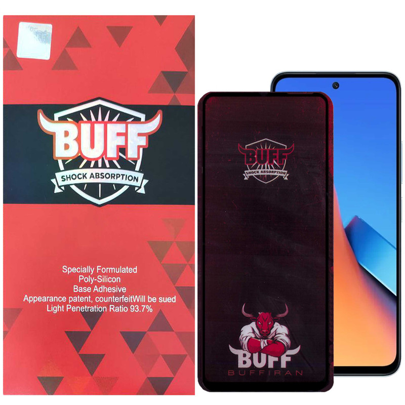 محافظ صفحه نمایش بوف مدل  Muscle-Bull مناسب برای گوشی موبایل شیائومی Redmi 12 4G/5G / Note 12R 5G/Poco M6 Pro