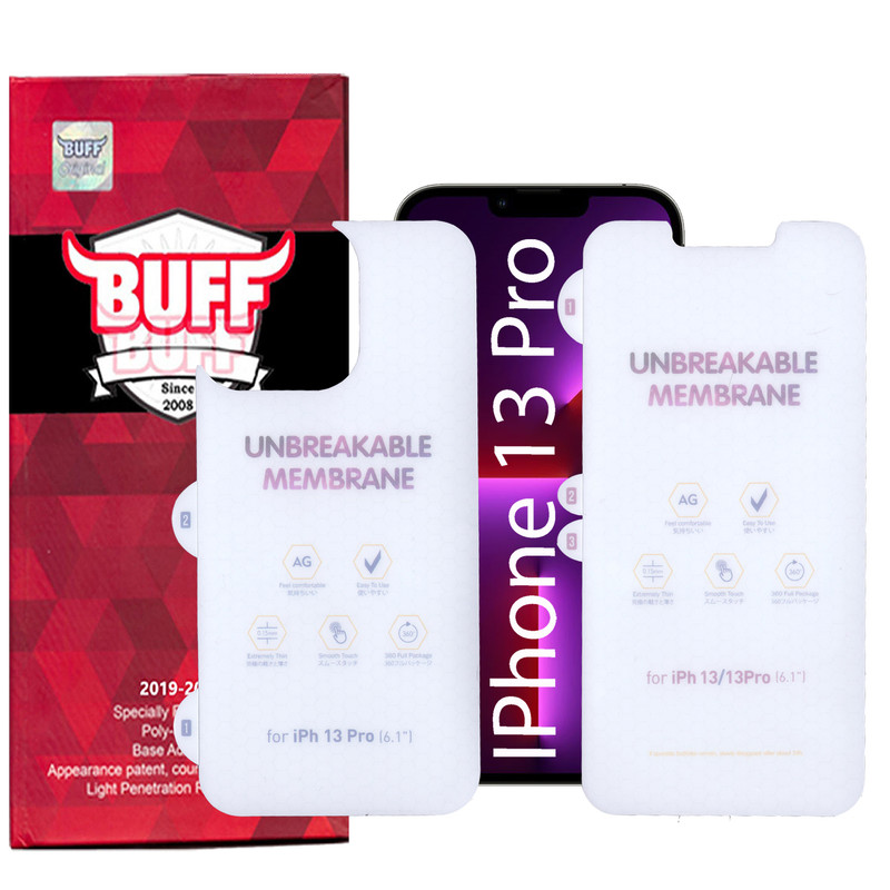 محافظ صفحه نمایش مات بوف مدل Hydrogel-matte مناسب برای گوشی موبایل اپل iphone 13 Pro  به همراه محافظ پشت گوشی