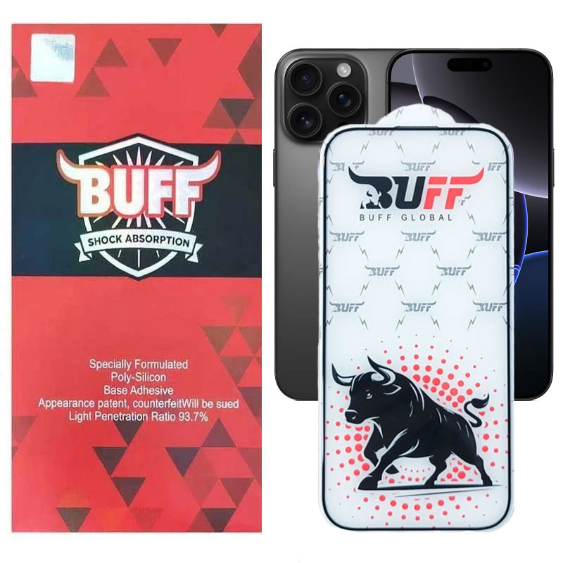 محافظ صفحه نمایش بوف مدل Black Fighter مناسب برای گوشی موبایل اپل iPhone 16 Pro Max